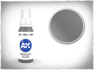 AK metallic colors 3rd gen - AK11208 - Dark Aluminium