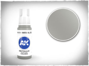 AK metallic colors 3rd gen - AK11210 - Natural Steel