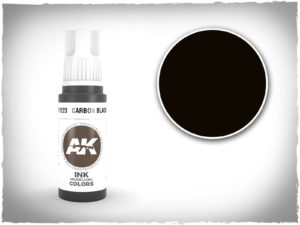 AK ink colors 3rd gen - AK11223 - Carbon Black
