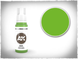 AK ink colors 3rd gen - AK11225 - Luminous Green