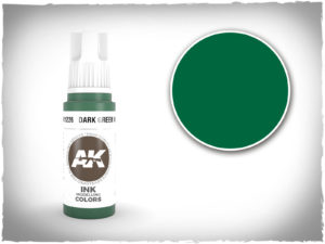 AK ink colors 3rd gen - AK11226 - Dark Green