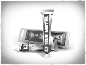 AK true metal wax - Gun Metal