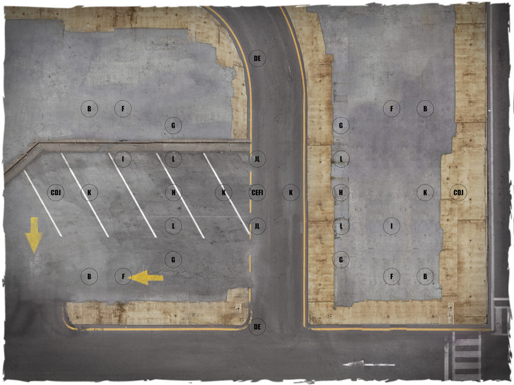 Game mat Crisis Protocol 4 DeepCut Studio