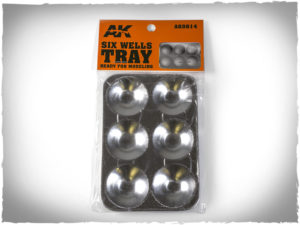 AK Aluminium Tray 6 Wells