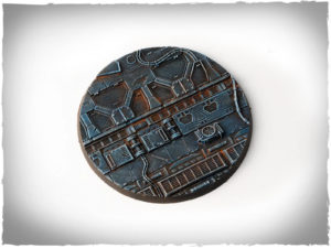 Battle ready bases - Spaceship Corridor, 100 mm, round, x1