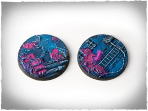 Battle ready bases - Alien Infestation, 60 mm, round, x2