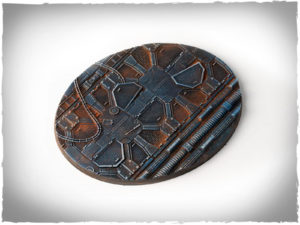 Battle ready bases - Spaceship Corridor, 120 mm, oval, x1