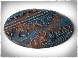 Battle ready bases - Spaceship Corridor, 170 mm, oval, x1