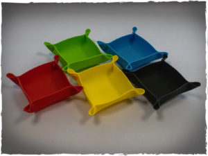 Foldable silicone bowls for tokens, set of 5 pcs, mixed
