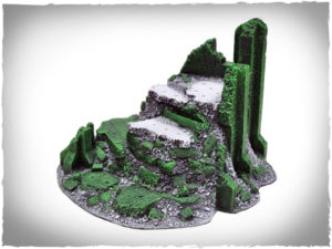 Battlefront Gothic Battlefields Collapsed Corner - Malachite