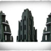 Battlefront Gothic Battlefields Large Corner Ruin - Malachite