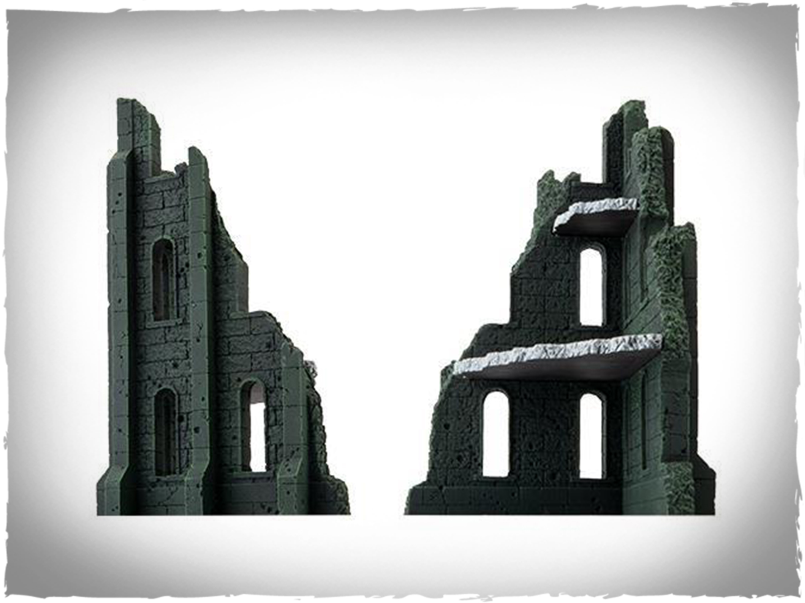 Battlefront Gothic Battlefields Medium Corner Ruin Malachite DeepCut Studio