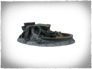 Battlefront Gothic Battlefields Ruined Fountain - Malachite