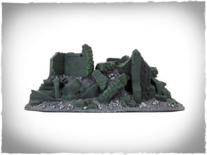 Battlefront Gothic Battlefields Buried Monument - Malachite