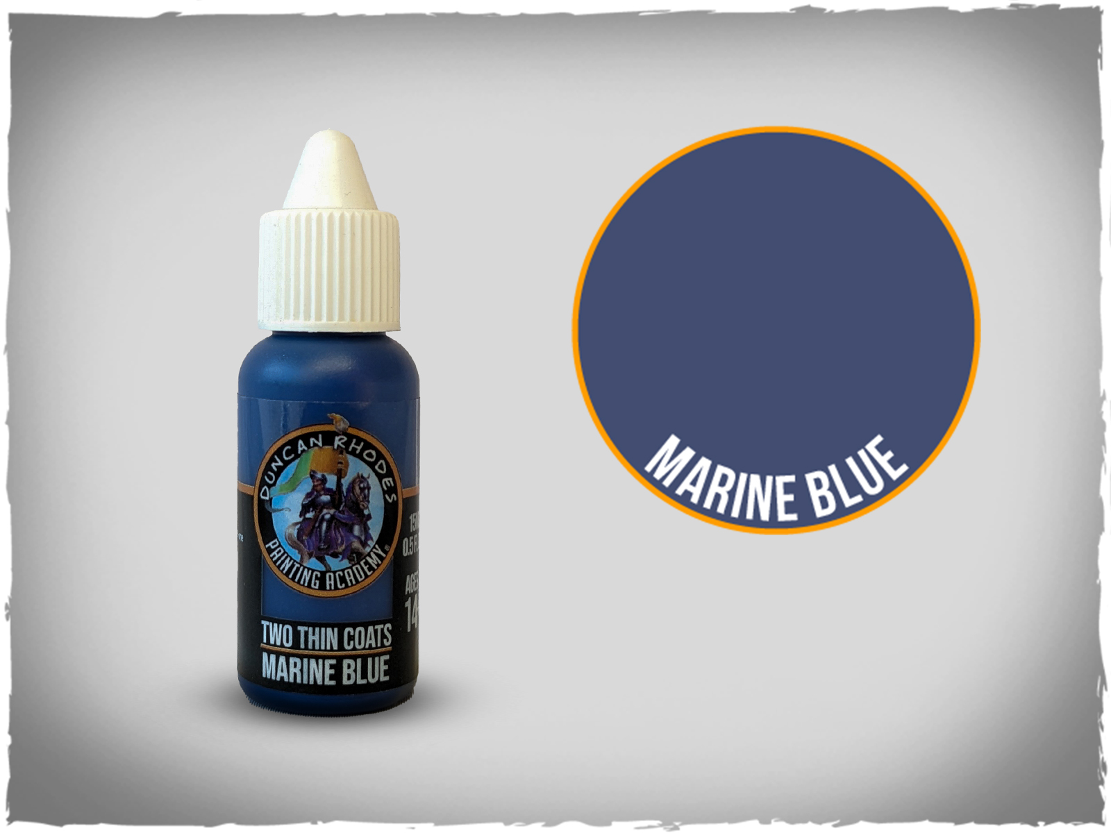 thumbnail interactive-video image 1 of Tru-Color TCP-031 Boston And Maine Blue 1 Oz Paint Bottle – Model Railroad 1 of 5
