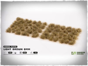 GamersGrass tuft  - Light Brown (6mm)