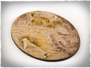 Battle ready bases - Deserts of Maahl, 120 mm, oval, x1