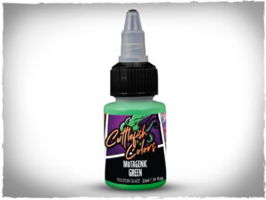 Cuttlefish Colors - Fluorescent Glaze - Mutagenic Green