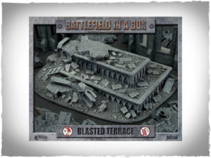 Battlefront Gothic Battlefields Blasted Terrace - Malachite
