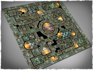 Game mat - Halls of Oro alternate