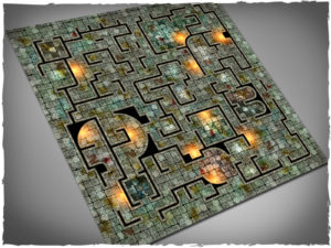 Game mat - Rezors Maze alternate