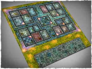 Game mat - Heroquest Rise of the Dread Moon alternate