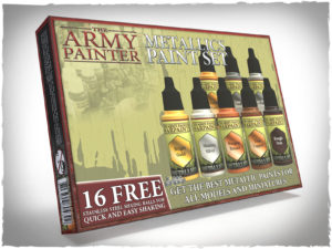 Army Painter Metallics - WP8043 Paint Set