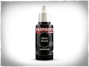 Army Painter Warpaints Fanatic - WP3001 Matt Black