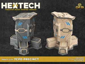 Battlefront Hextech Trinity City TCPD Precinct 2pcs