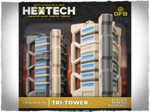Battlefront Hextech Trinity City Tri-Tower 2pcs
