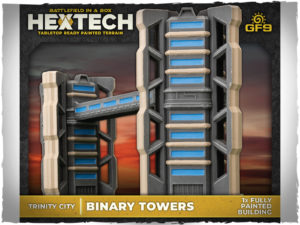 Battlefront Hextech Trinity City Binary Towers 2pcs