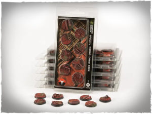 Battle ready Infinity bases - Nomad Crew Deck, 25 mm, x8