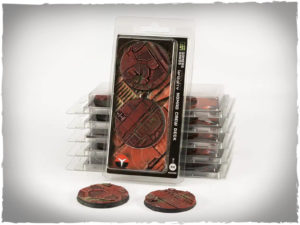 Battle ready Infinity bases - Nomad Crew Deck, 55 mm, x2