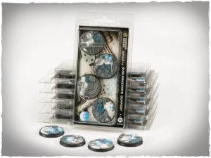 Battle ready Infinity bases - Svalarheima's Outpost, 40 mm, x4