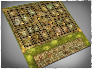 Game mat - Heroquest Jungles of Delthrak alternate