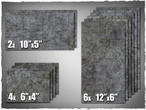 Warhammer 40k Terrain Base Tiles - Dungeon