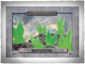 Battlefront Warped Stone - Green