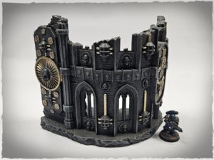 Prepainted scenery - gothic ruins #6