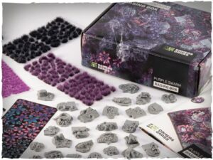 GamersGrass tuft  - Purple Swarm Basing Box