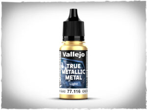 Vallejo True Metallic Metal - Greenish Gold Light