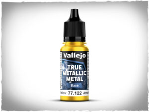 Vallejo True Metallic Metal - Radiant Yellow Base