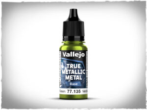 Vallejo True Metallic Metal - Amber Green Base