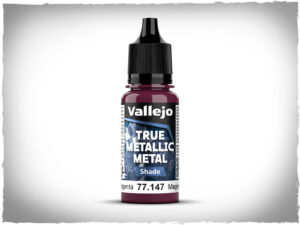Vallejo True Metallic Metal - Crimson Magenta Shade