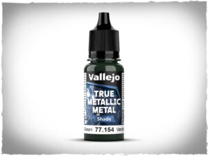 Vallejo True Metallic Metal - Dusken Green Shade