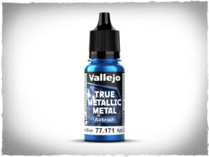 Vallejo True Metallic Metal - Sapphire Blue Airbrush