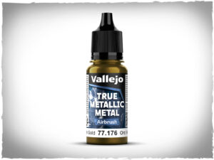 Vallejo True Metallic Metal - Greenish Gold Airbrush