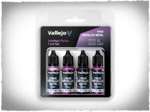 Vallejo True Metallic Metal - Amethyst Purple paint set