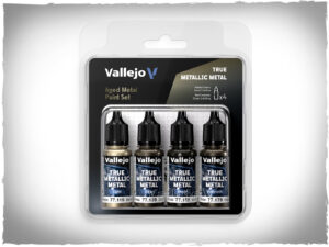 Vallejo True Metallic Metal - Aged Metal paint set