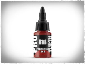 Pro Acryl Transparent Red