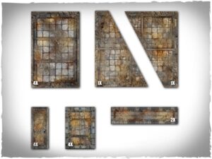 Warhammer 40k 11th ed Terrain Areas Footprints - Sector Imperialis